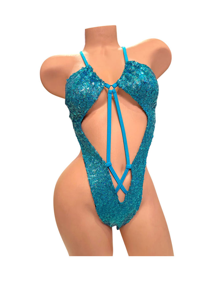 BECKY SEQUINS ONE PIECE
