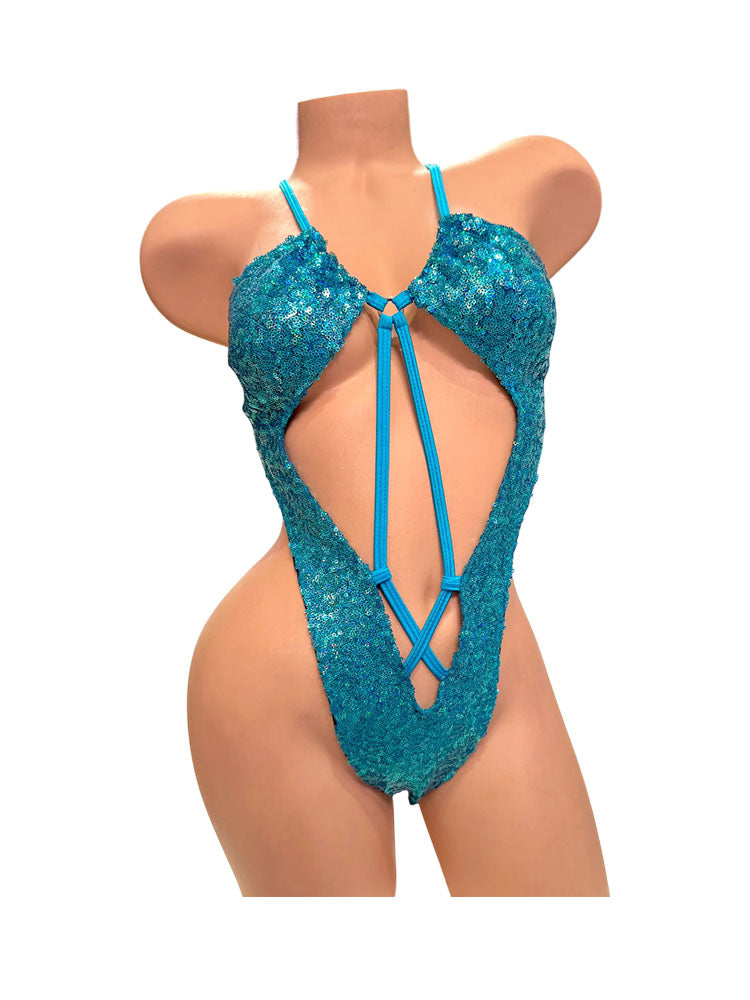 BECKY SEQUINS ONE PIECE
