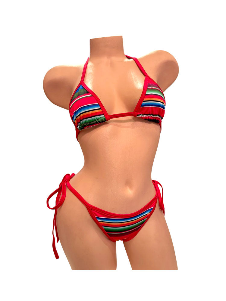 SCRUNCH SIDE TIE 2 PIECE SET