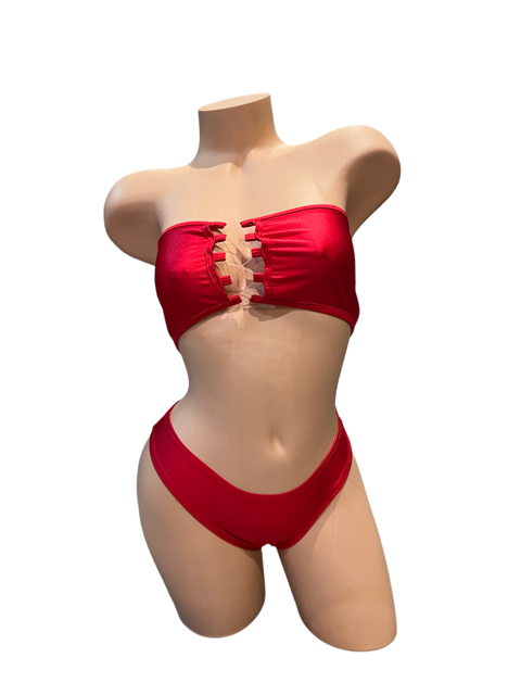 Solid Colored Amber Two Piece Set