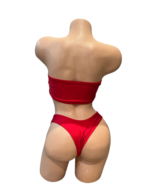 Solid Colored Amber Two Piece Set