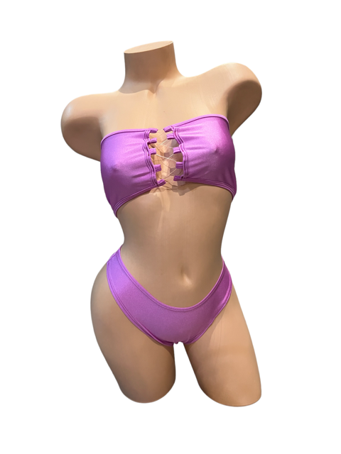 Solid Colored Amber Two Piece Set