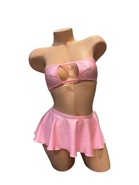 Solid Colored Miracle Three Piece Skirt Set