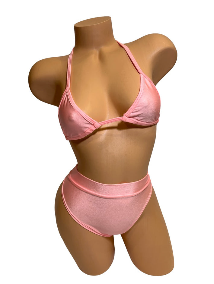 Solid Colored Festival Two Piece Set