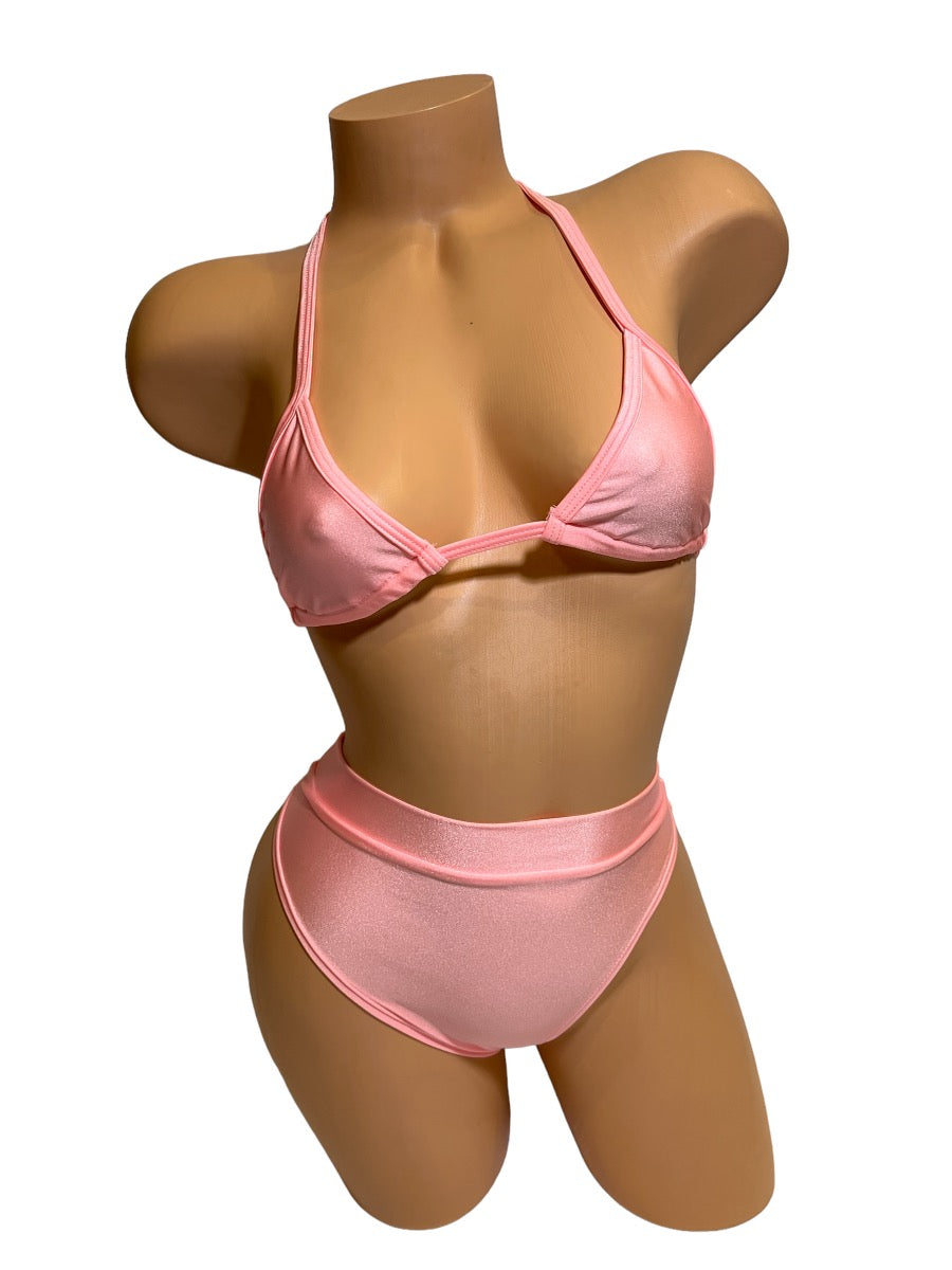 Solid Colored Festival Two Piece Set