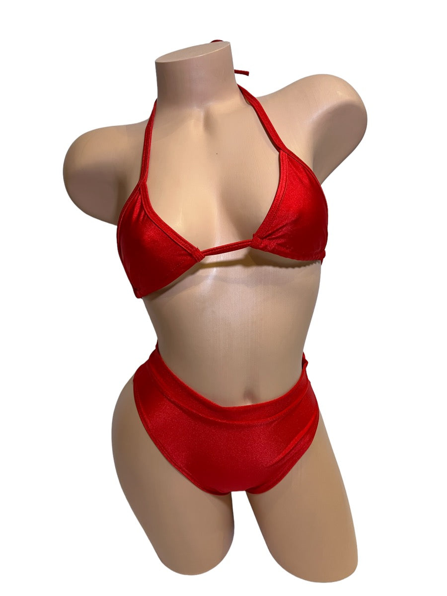 Solid Colored Festival Two Piece Set