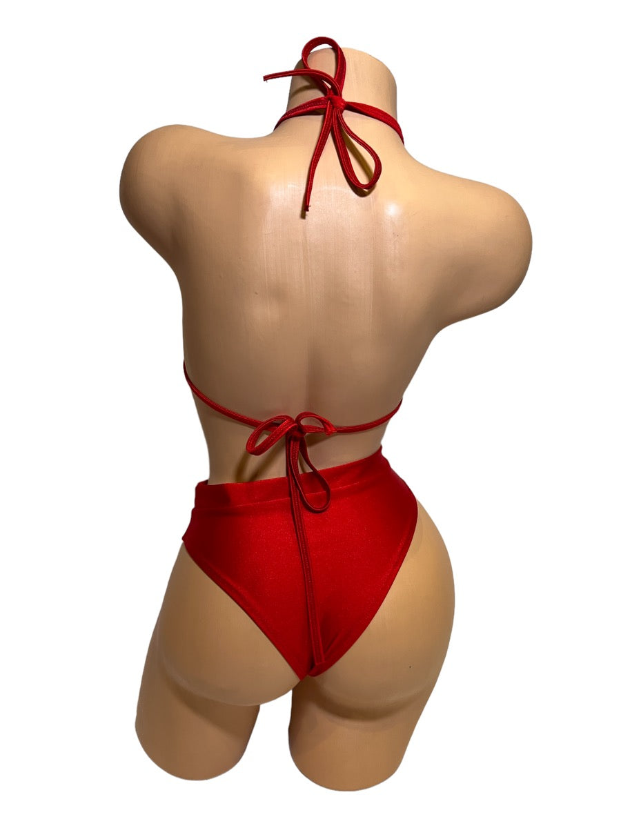 Solid Colored Festival Two Piece Set