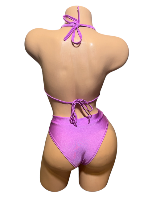 Solid Colored Festival Two Piece Set