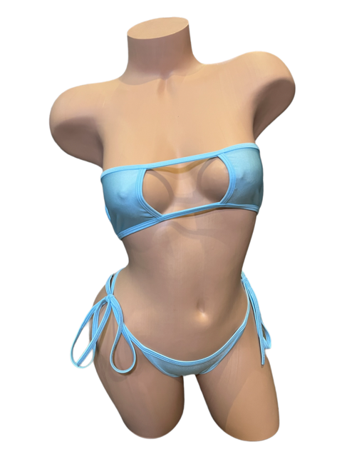 Solid Colored Alina Tie-Side Set