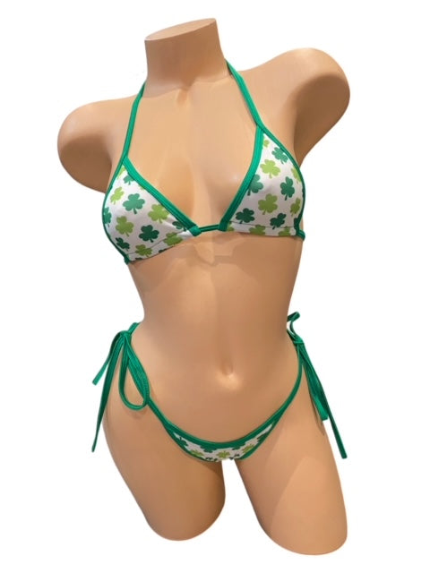 Tri Top Bikini Set Clover